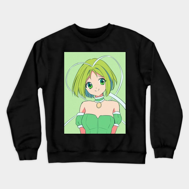 Cat Cat Lettuce Fanart Crewneck Sweatshirt by YayaChann